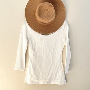 White House Black Market 3/4 Long Sleeve shirt